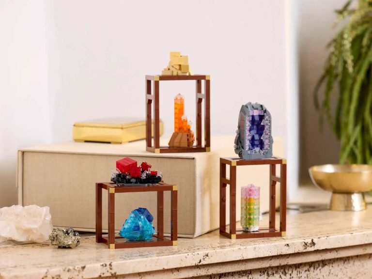 LEGO Mineral: строим кристаллы дома