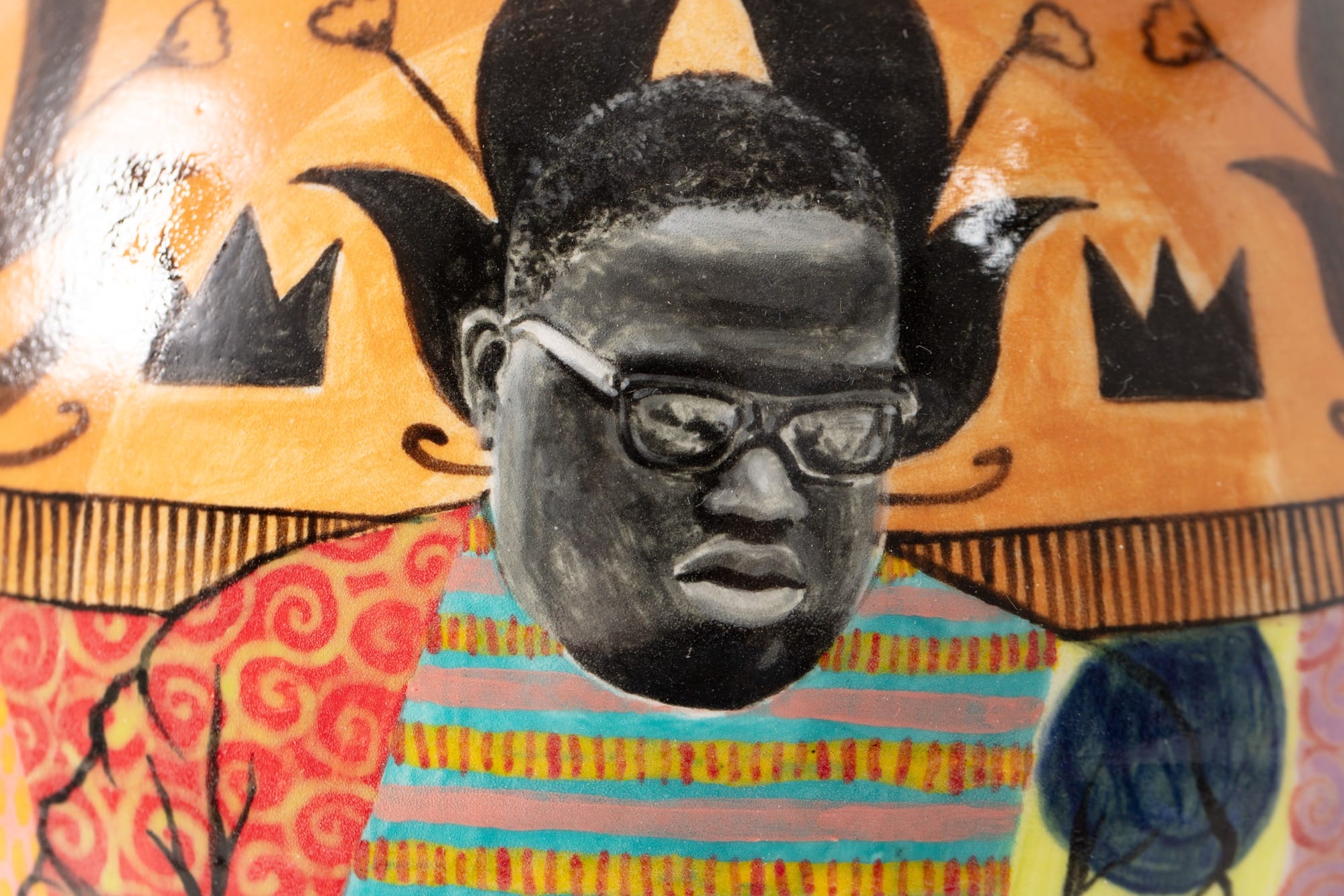 Портретная деталь Biggie in Living Color