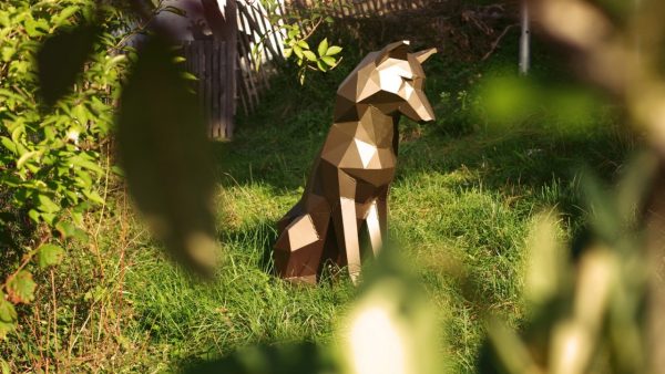 Polygonal Animal Sculptures