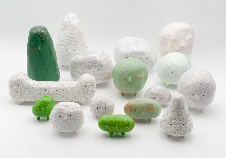 Наивная керамика Monsieur Cailloux