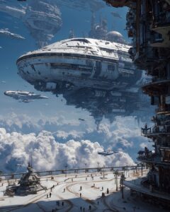 Electro Futurescapes: антиутопии, созданные ИИ