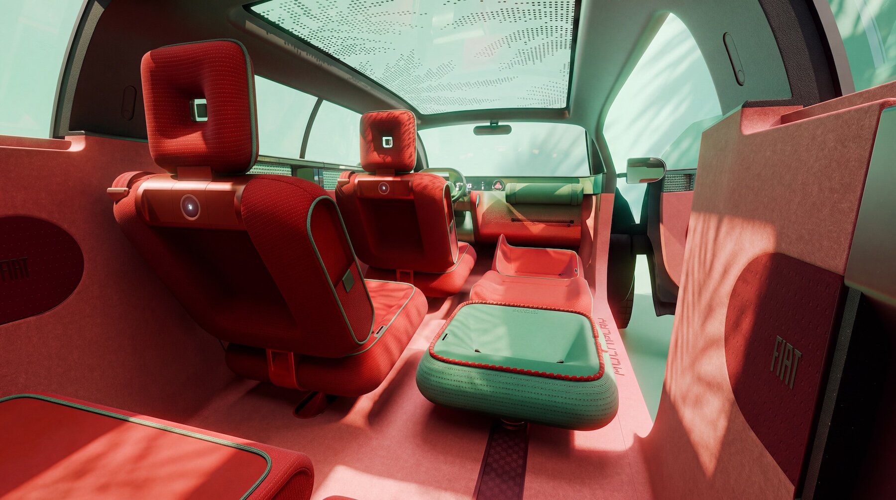 Гибкая компоновка интерьера FIAT Multiplay